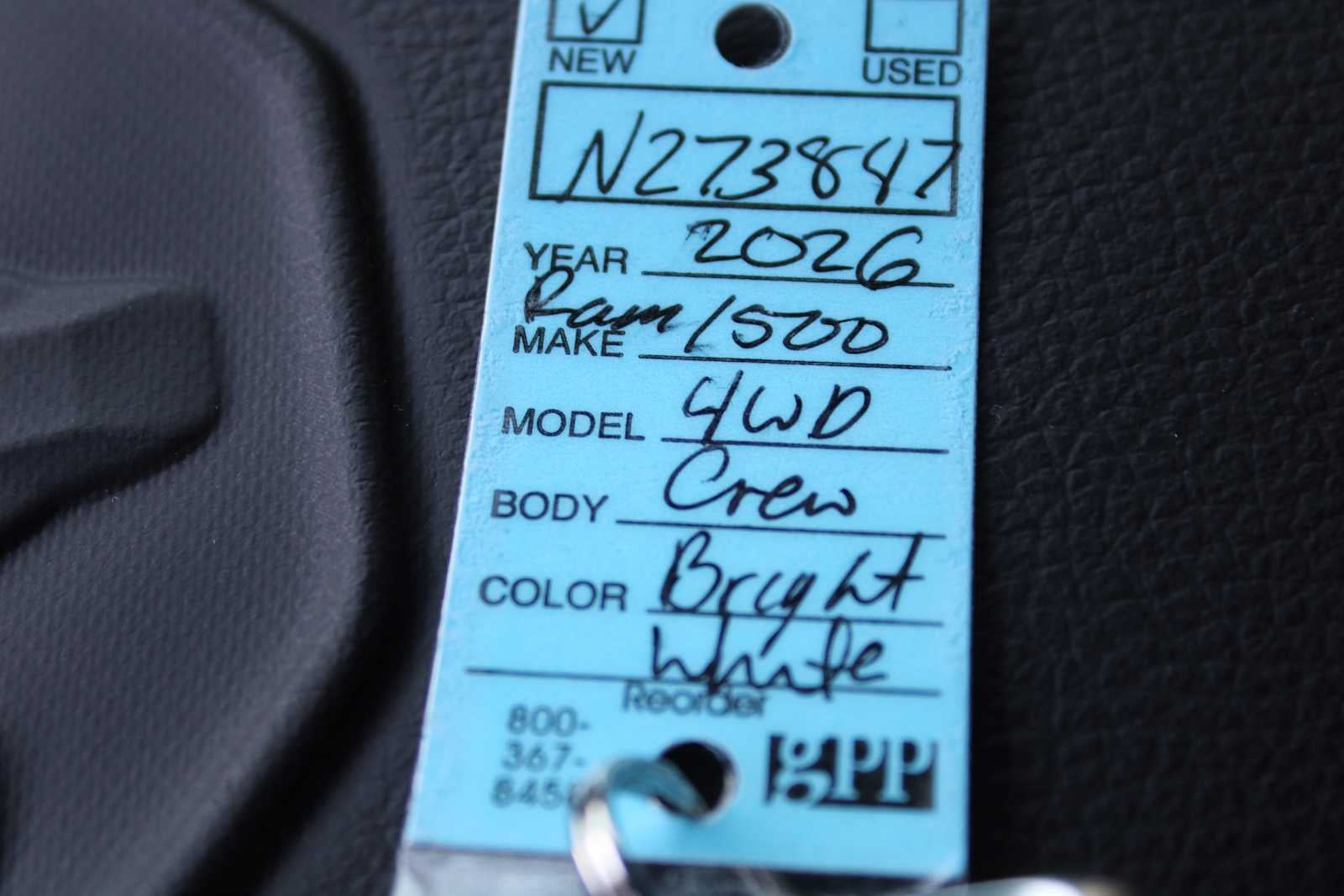 2026 RAM Ram 1500 RAM 1500 REBEL CREW CAB 4X4 5'7' BOX