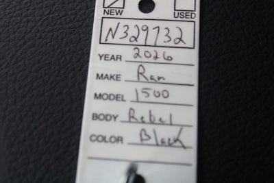 2026 RAM 1500 Rebel