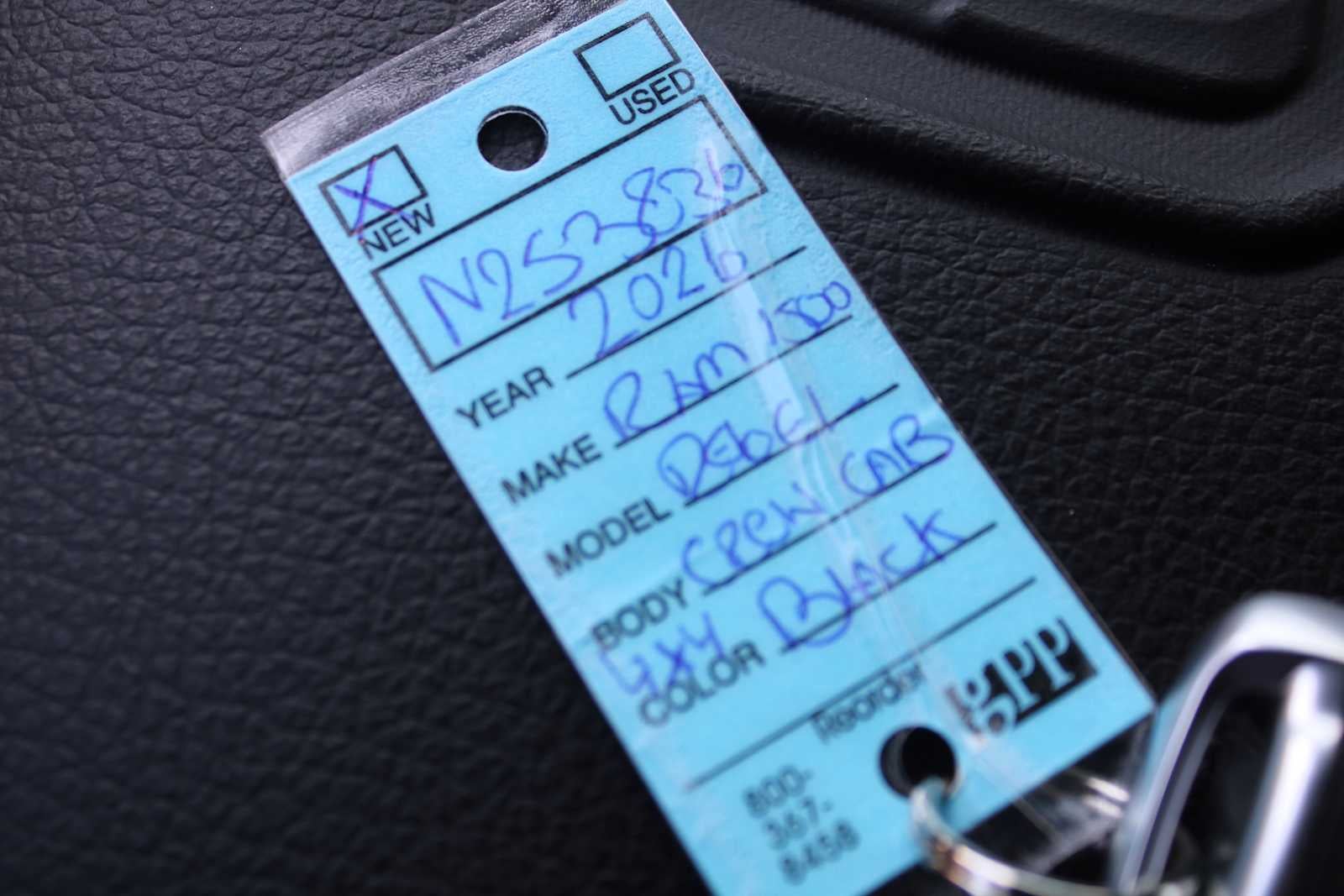 2026 RAM Ram 1500 RAM 1500 REBEL CREW CAB 4X4 5'7' BOX