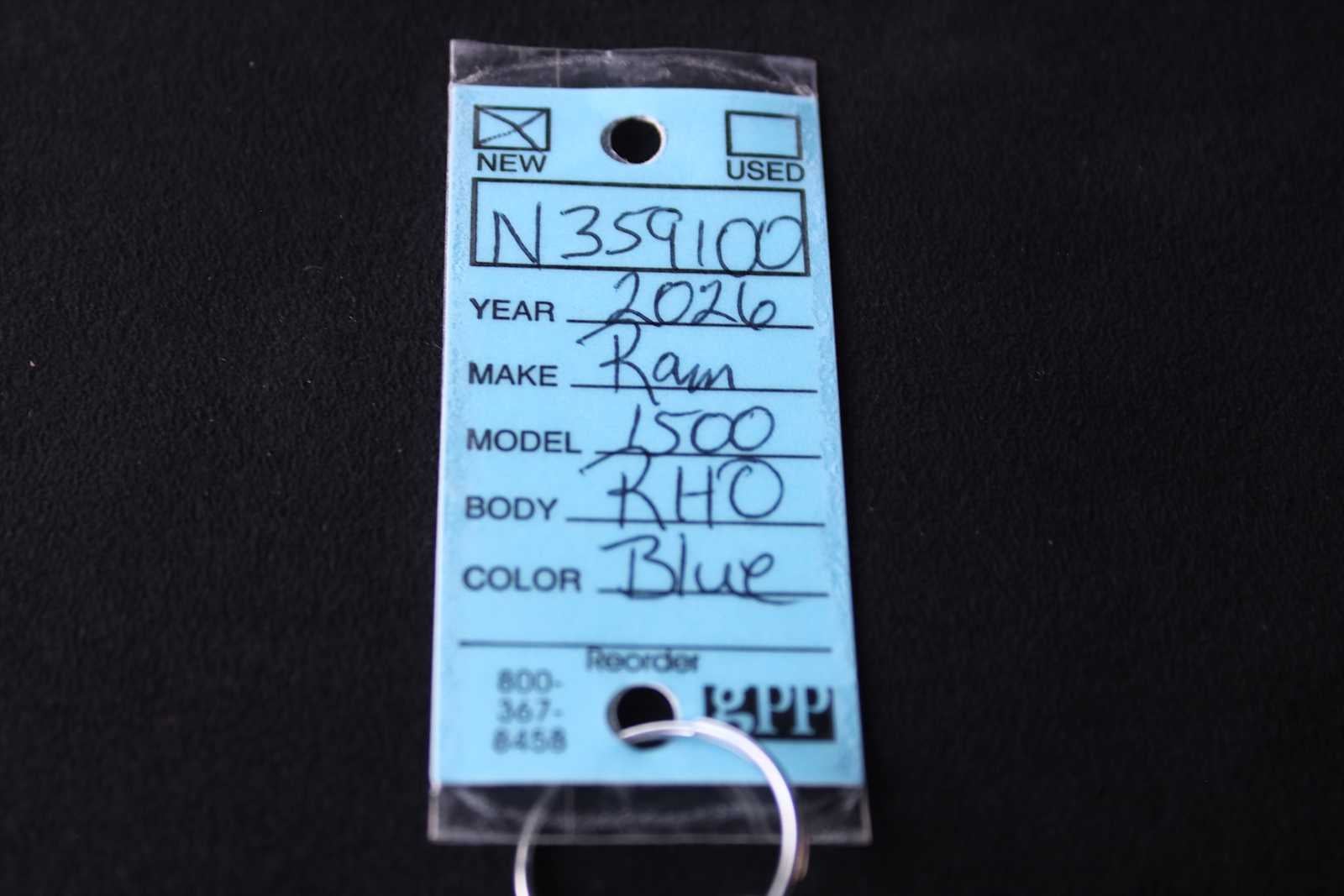 2026 RAM 1500 RHO
