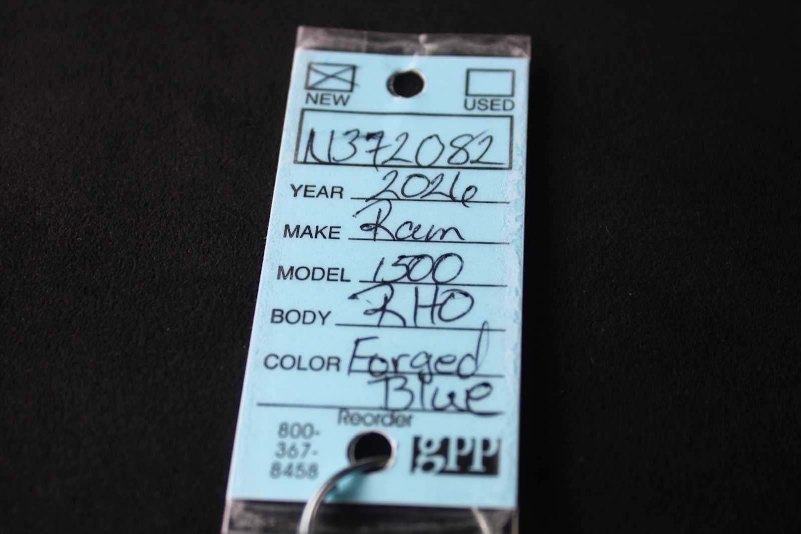2026 RAM 1500 RHO