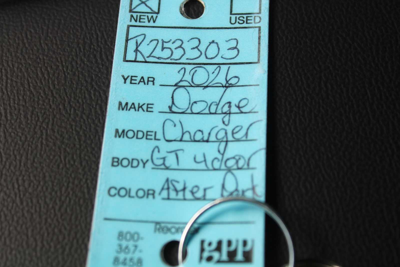 2026 Dodge Charger CHARGER R/T 4-DOOR AWD