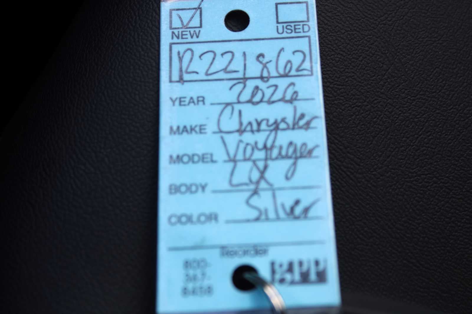 2026 Chrysler Voyager VOYAGER LX