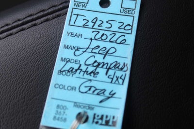 2026 Jeep Compass Latitude Altitude