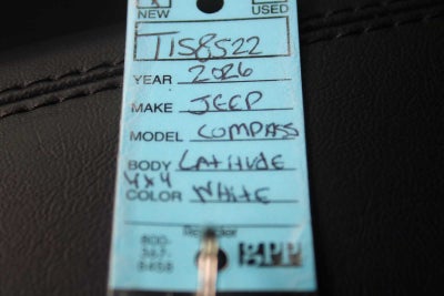 2026 Jeep Compass COMPASS LATITUDE ALTITUDE 4X4