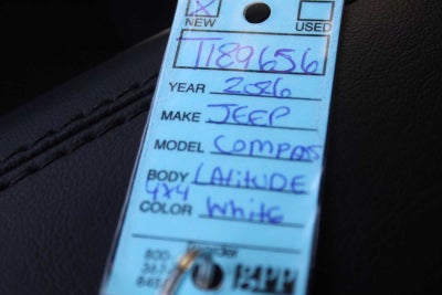 2026 Jeep Compass COMPASS LATITUDE ALTITUDE 4X4