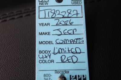 2026 Jeep Compass COMPASS LIMITED 4X4