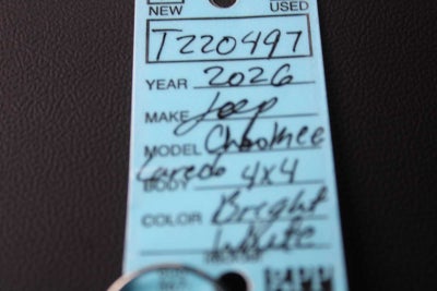 2026 Jeep Cherokee CHEROKEE LAREDO 4X4