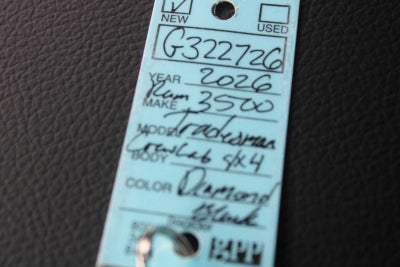 2026 RAM 3500 Tradesman