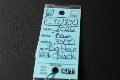 2026 RAM 3500 Big Horn
