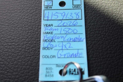 2026 RAM Ram 1500 RAM 1500 BIG HORN CREW CAB 4X2 5'7' BOX