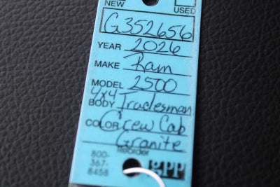 2026 RAM 2500 Black Express