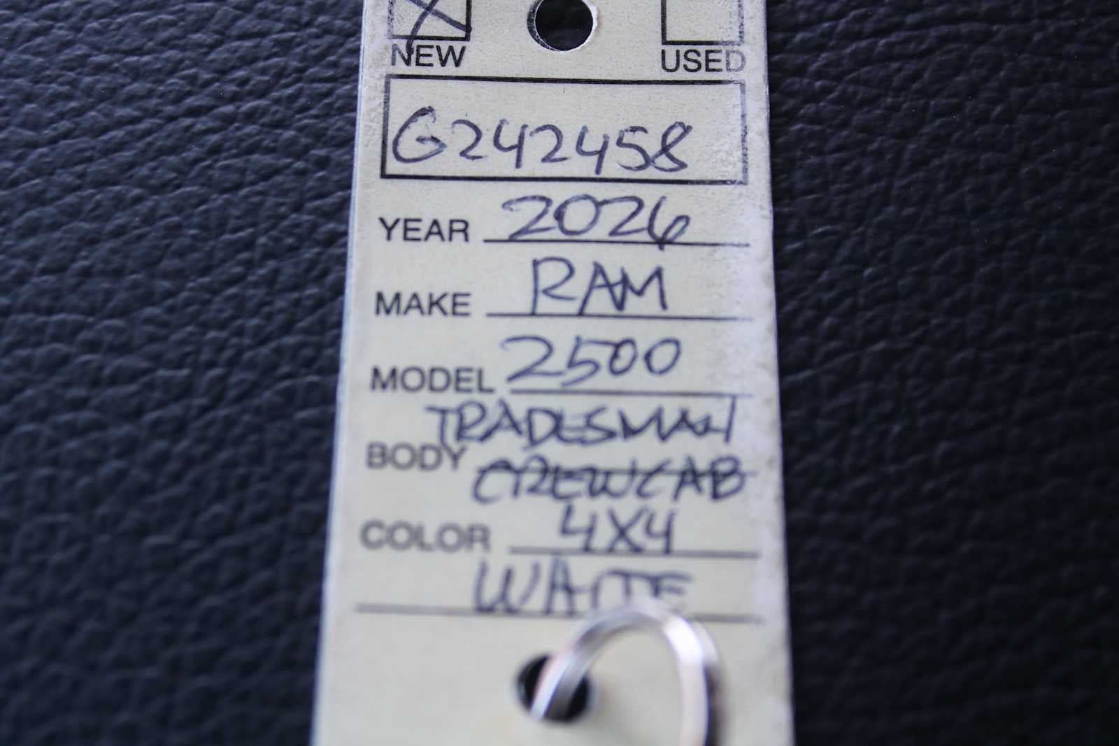 2026 RAM Ram 2500 RAM 2500 TRADESMAN CREW CAB 4X4 6'4' BOX