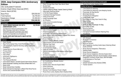 2026 Jeep Compass Latitude