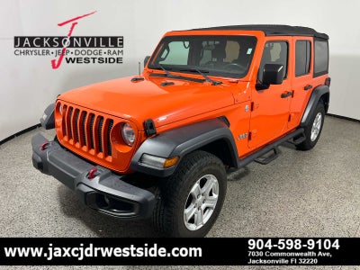 2018 Jeep Wrangler Unlimited Sport S 4x4