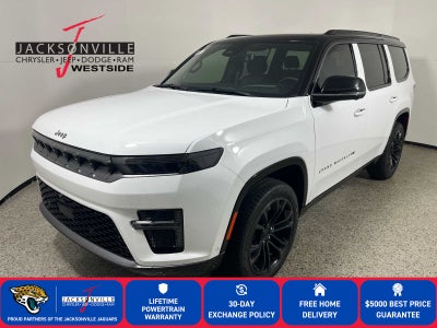 2026 Jeep Grand Wagoneer GRAND WAGONEER SUMMIT OBSIDIAN 4X4