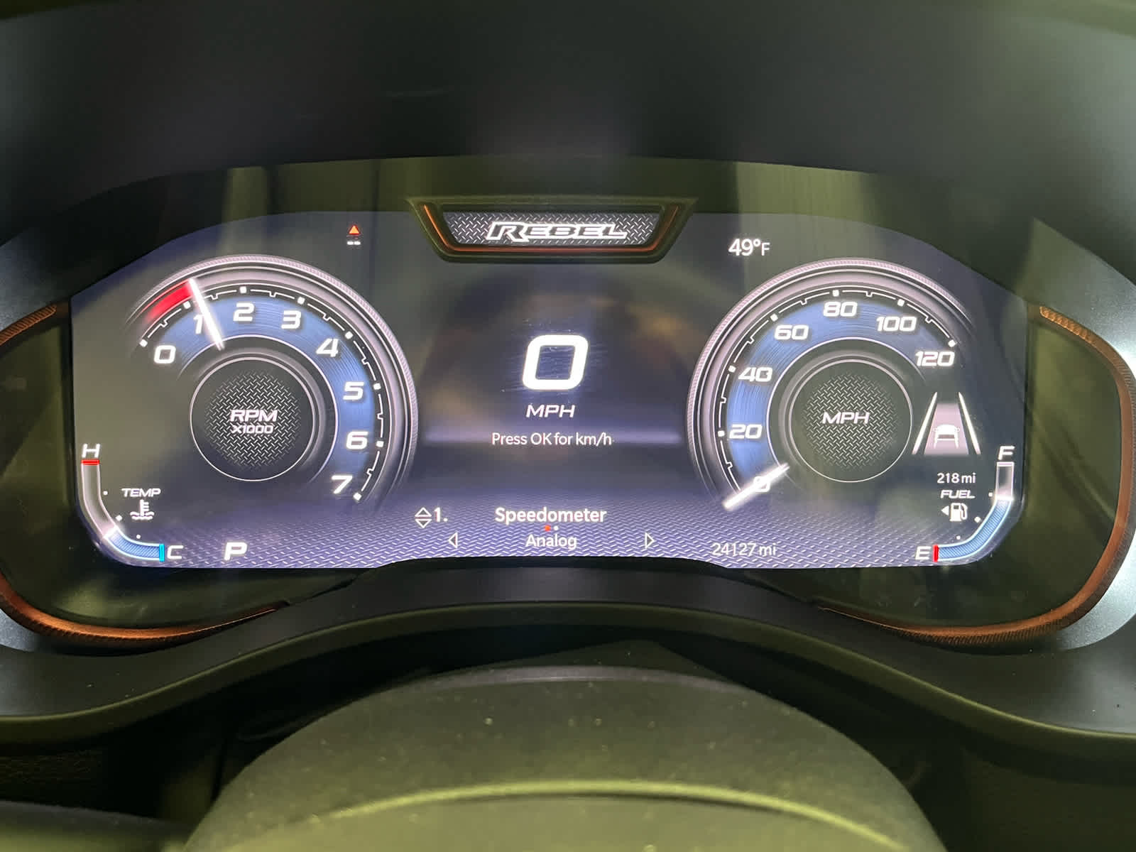 2025 RAM 1500 Rebel Crew Cab 4x4 5'7' Box