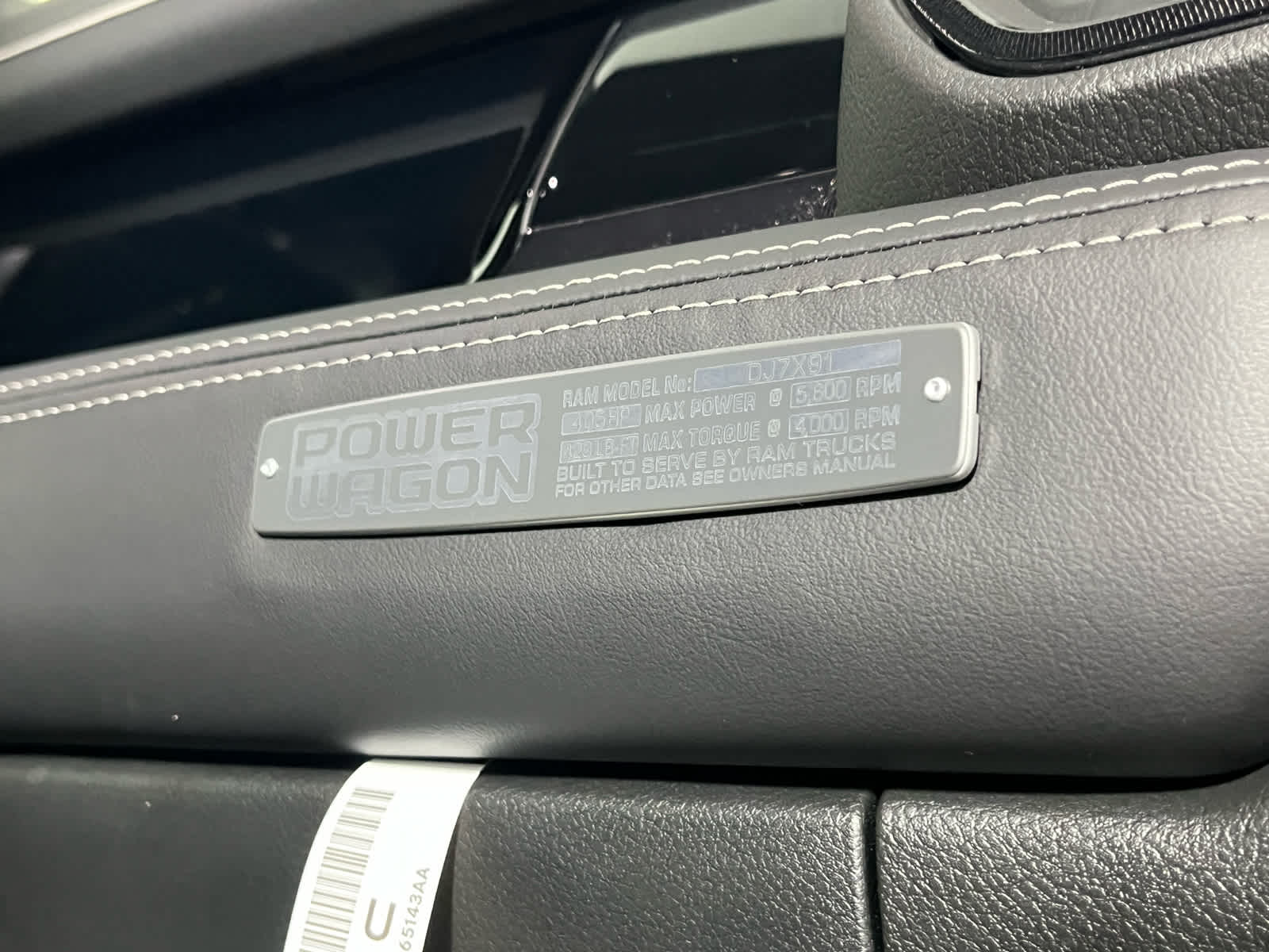 2026 RAM Ram 2500 RAM 2500 POWER WAGON CREW CAB 4X4 6'4' BOX