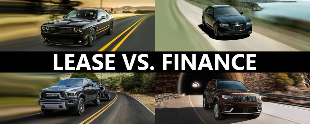 Leasing vs Financing a new Chrysler Dodge Jeep RAM car at Jacksonville Chrysler Jeep Dodge Ram Westside
